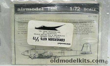 Airmodel 1/72 FW-200 Condor (Makes C-6 / C-3/U-2 /  C-4/U-1 / C-3 / C-3/U3 / C-4/U-4 and C-2) / Dornier DO-335 A-10 (V-11 and V-12) Conversions - Bagged, 106 plastic model kit